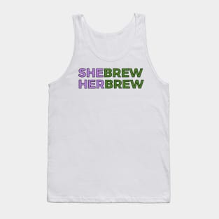 Shebrew/Herbrew (Genderqueer Colors) Tank Top